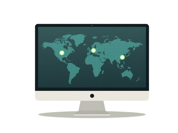 ZoogVPN — окно клиента на компьютере с выбранной локацией